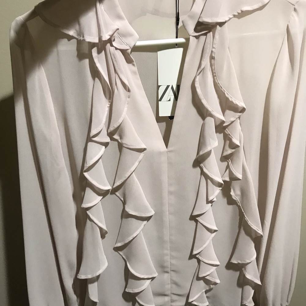 Two Zara tops
